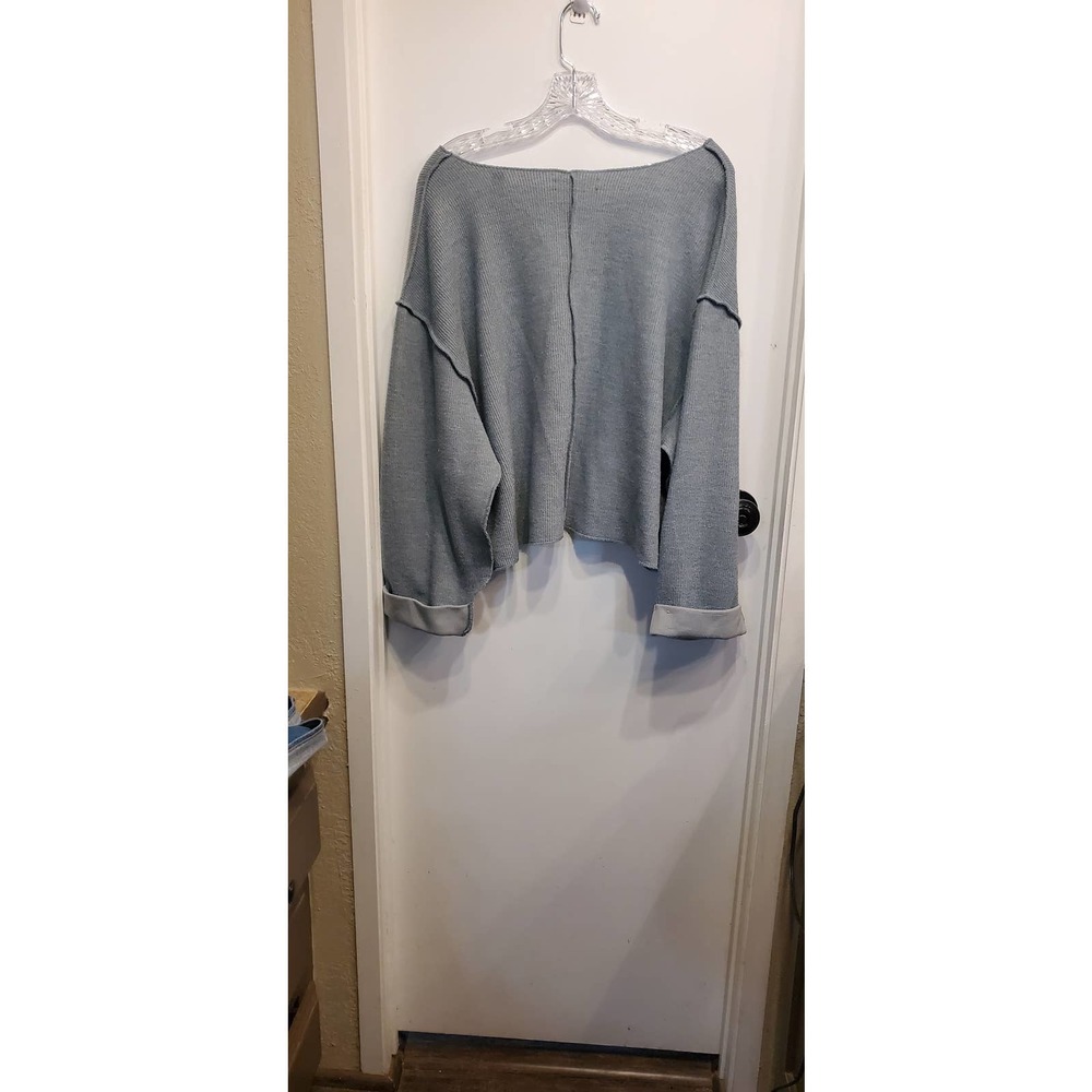 Urban Outfitters Women's Ribbed Green Long sleeve Shirt Size Medium